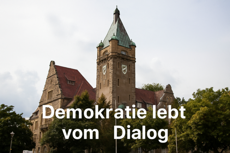 Demokratie lebt vom Dialog – auch in Hattingen